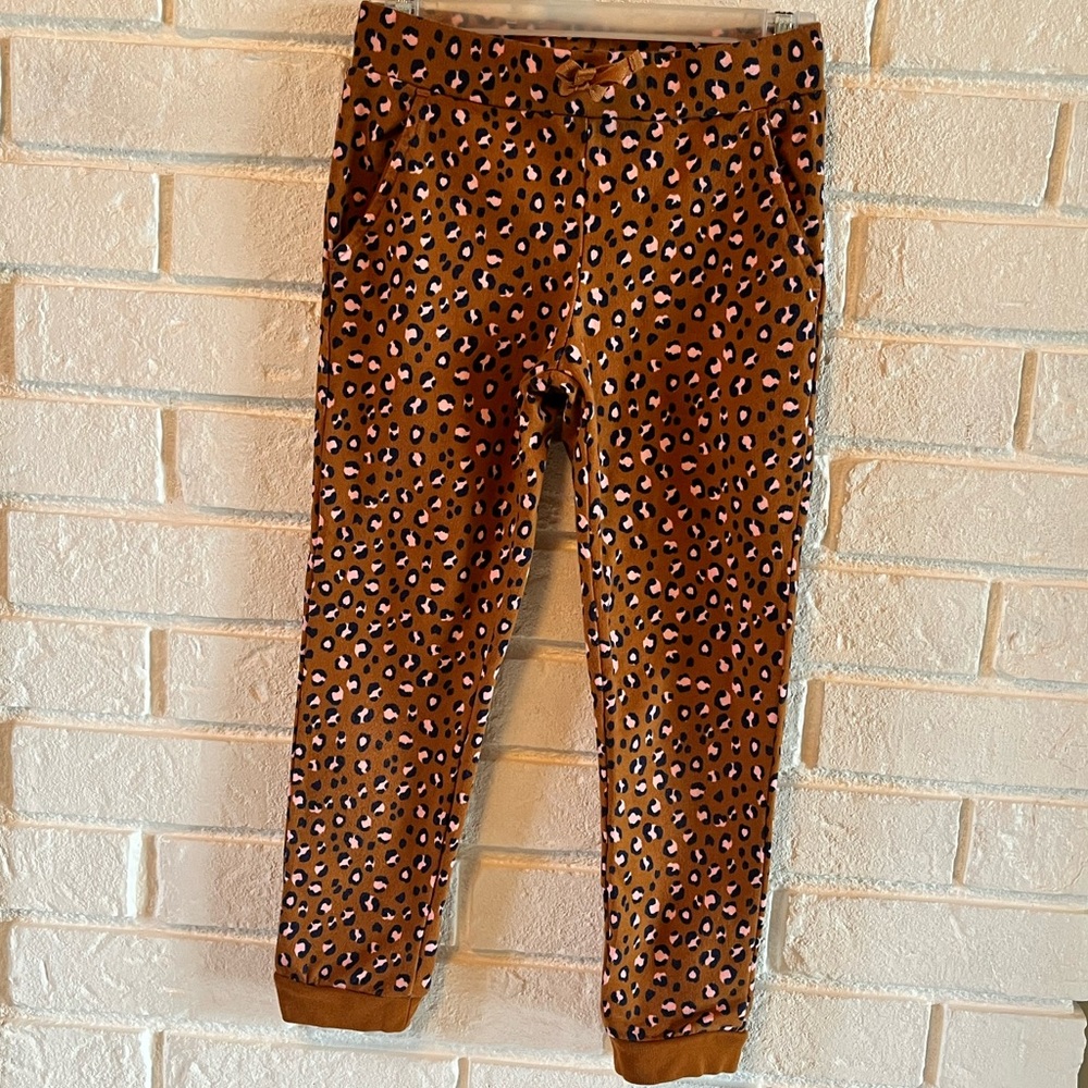 Carter’s-Girls Leopard Print Cotton Joggers